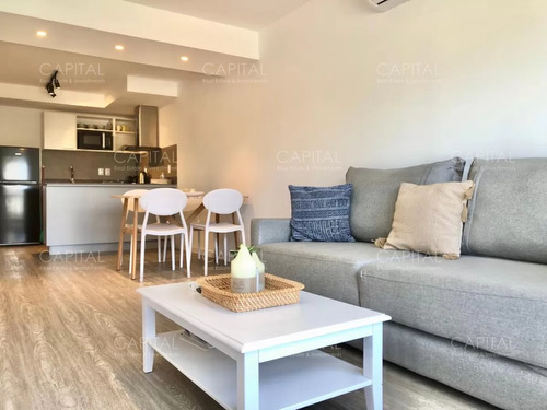 Apartamento De Un Dormitorio En Alquiler Anual E Invernal En Punta Del Este, Roosevelt 