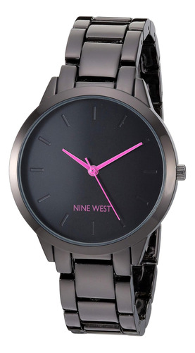 Reloj De Pulsera De Bronce De Cañón Para Mujer Nine West,