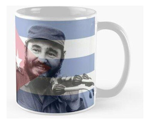 Taza Fidel Castro, Bandera Cubana Calidad Premium