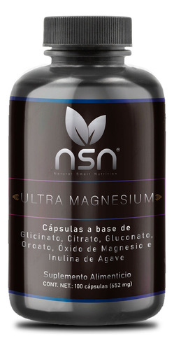 Ultra Magnesium | Oroato Glicinato Citrato Gluconato Citrato Sabor Sin sabor
