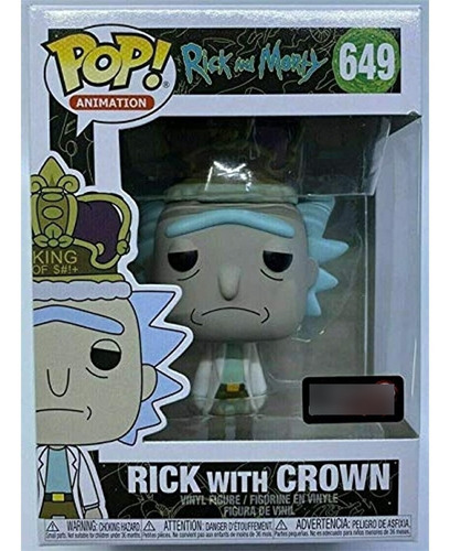 Muñecos Y Figuras De Acción Funko Pop! King Rick Con Corona