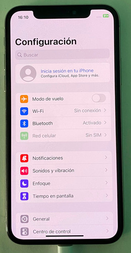 Apple Iphone X 256gb Liberado Falla Camara Frontal Plata (Usado)