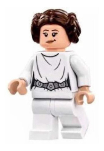 Boneco Princesa Leia Blocos De Montar Star Wars