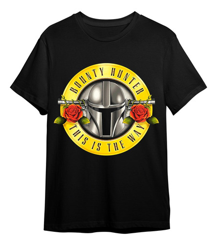 Polera The Mandalorian / Guns N' Roses - Holy Shirt