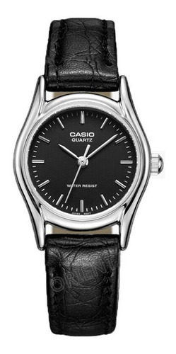 Reloj Casio Mtp-1094e-1a Cuero - Hombre - Nuevo Y Original