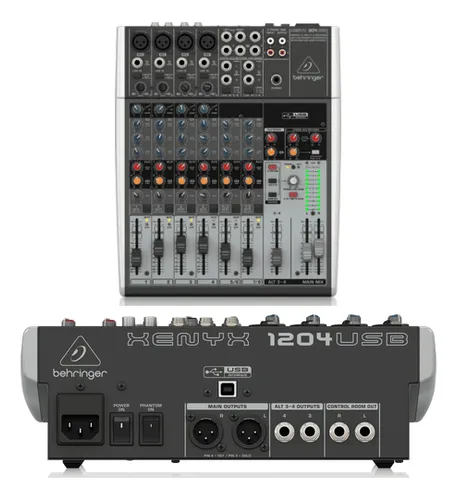 Consola Mixer Behringer Xenyx 1204usb