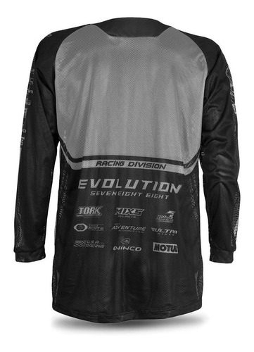 Camisa Motocross Masculina Jett Evolution Pro Tork Original*