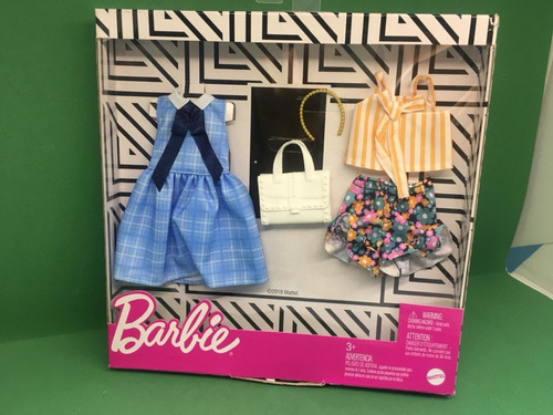 Barbie Fashion 2 Pack Linha 2020 Xadrez Short Conjunto Roupa