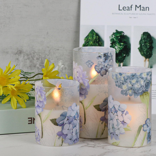 Vela Para Halloween Dromance Velas De Cristal De Hortensia S