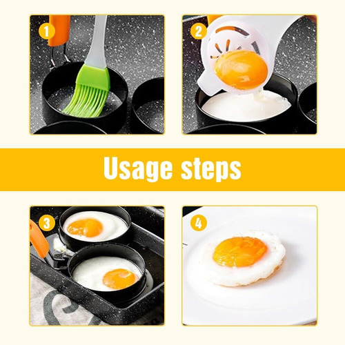 Ng Anillos Para Freir Huevos, 2pcs Egg Rings For Frying