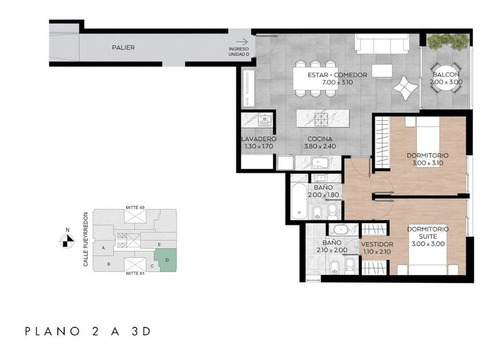 Imagen 35 de 38 de Departamentos De 1, 2 Y 3 Dormitorios Con Amenities