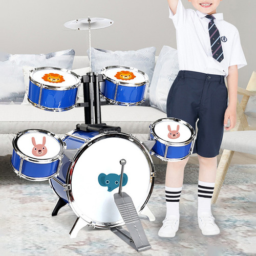 Un Minitambor, Instrumento Musical Infantil, Juguete Para Ni