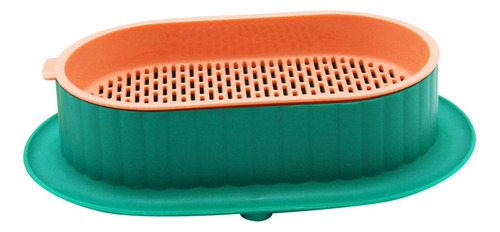 Seed Sprouter Bandeja Gatos Verde Laranja Verde Laranja