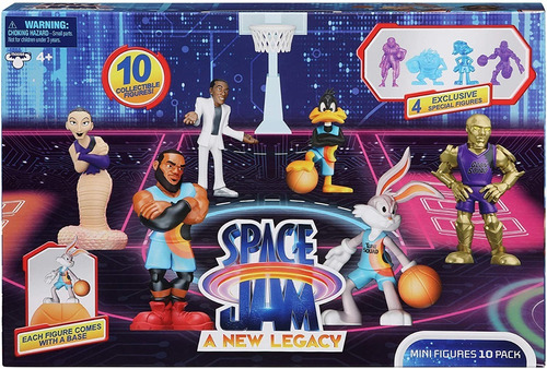 Space Jam New Legacy Set Mini Figuras X10 Original 14616