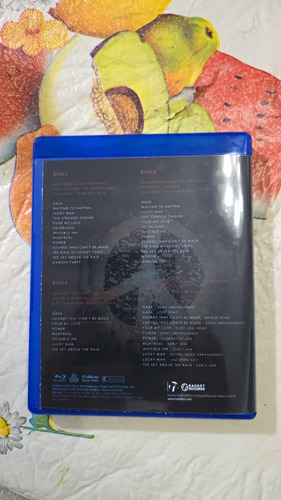 3 Blu Ray Marillion - A Sunday Night Above The Rain Autorado