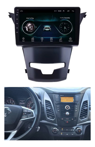 Bisel 9 Pulgadas Ssangyong Korando Más Radio Android