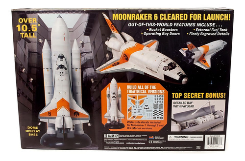 Transbordador espacial Amt 007 Moonraker con propulsores 1:200 1208
