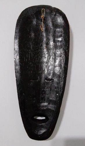 Hermosa Máscara Decorativa, Puntillismo, Origen Indonesia