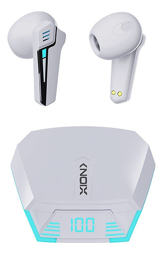 Fone De Ouvido Gamer Xion Xi-augt Bluetooth E Microfone Cor Branco