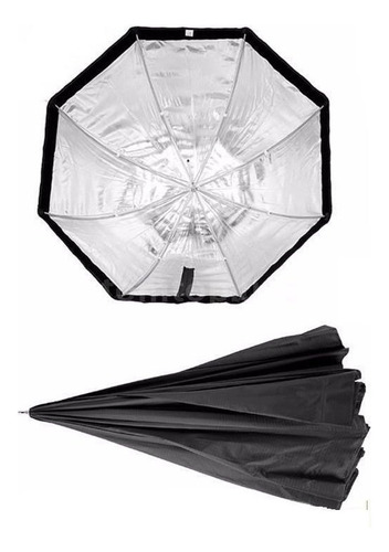 Octabox Softbox Universal 80cm P/ Flashes E Luz Continua