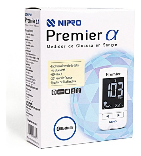Glucometro Nipro Premier 100% Garantizado