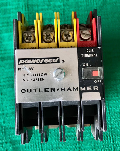 Relevador Cutler-hammer 15amp $285 Cod. 691