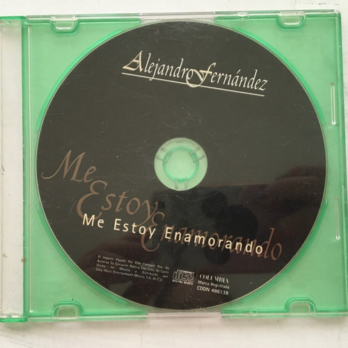 Cd Original Alejandro Fernandez - Me Estoy Enamorando 