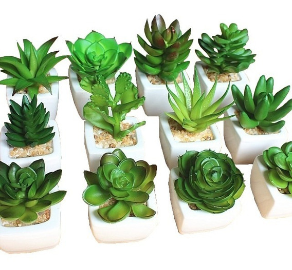 Mini Vaso De Planta Artificial | MercadoLivre 📦