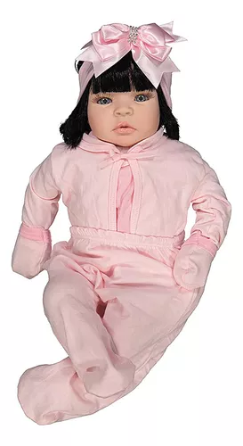 Boneca Tipo Bebe Reborn Barato Sid-nyl