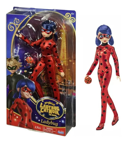 Muñeca Miraculous Ladybug Fashion Pelicula Catnoir