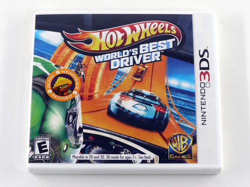 Hot Wheels Worlds Best Driver Original Nintendo 3ds