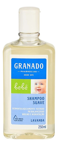 Shampoo Granado Bebê Lavanda Com 250ml Granado