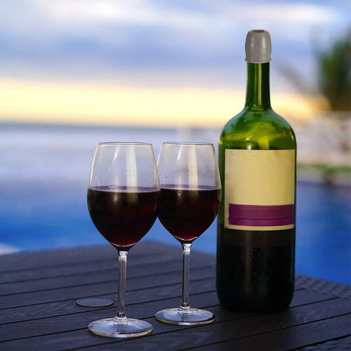 Tapón Reutilizable For Botella De Vino Espumoso De 4 Piezas