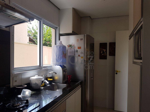 Casa Com 3 Dormitórios À Venda, 120 M² Por R$ 650.000,00 - Condomínio Sunset Boulevard - Paulínia/sp - Ca3672