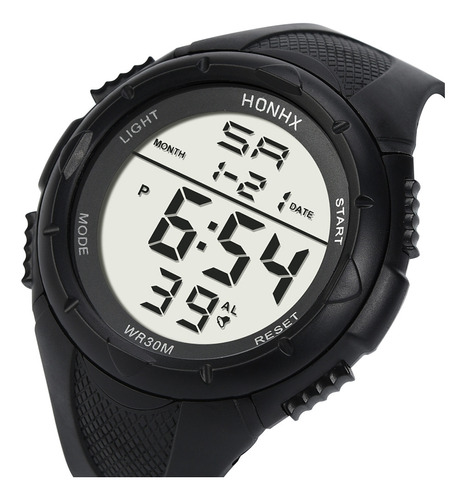 Reloj Deportivo Con Alarma Digital Led Para Hombre, Moderno,