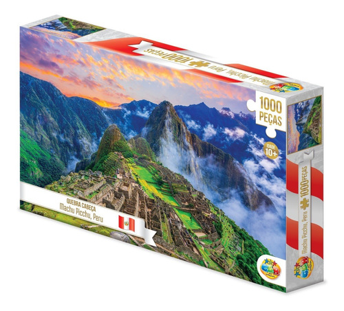 Quebra-cabeça Infantil Paisagem Machu Picchu Ggb Brinquedos