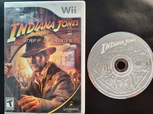 Indiana Jones And The Staff Of Kings Nintendo Wii Original F