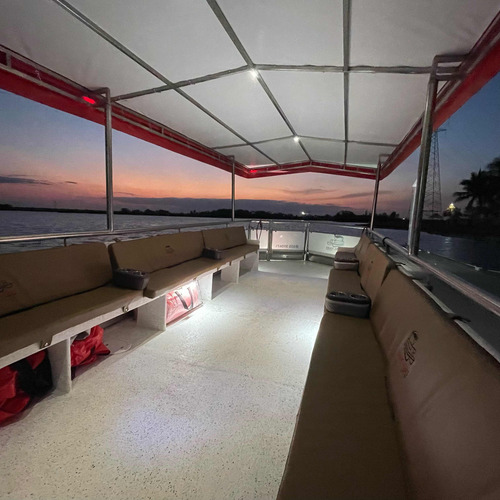 Lancha Catamarán Pontoon
