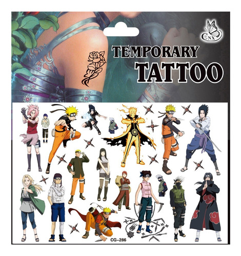 Tattos Temporales Naruto Niños