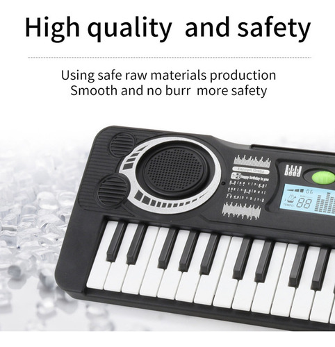 Instrumento De Piano Digital Con Teclado Electrónico Portáti
