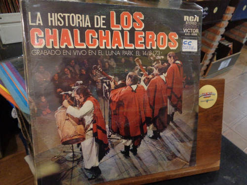 La Historia De Los Chalchaleros Luna Park 8/73 2 Lp Vinilo M