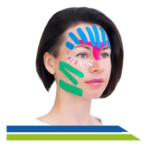 Fita Bandagem Elástica Kinesio Tape Adesiva Academia Parto Cor Verde-limão