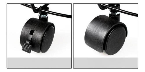 Macetero De Metal Negro Soporte Para Maceta De 27 Cm Con
