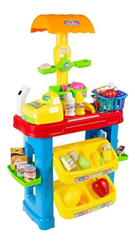 ¡hey! ¡jugar! Soporte De Venta De Tienda De Comestibles Pa