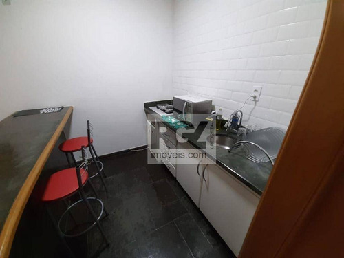 Imagem 8 de 10 de Flat Com 1 Dormitório Para Alugar, 36 M² Por R$ 2.300,00/mês - Centro - São Vicente/sp - Fl0050