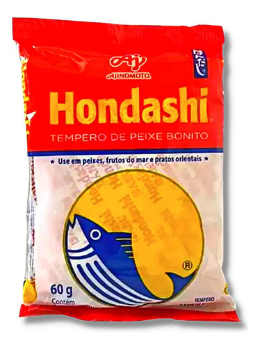 Tempero De Peixe Bonito Hondashi 60g