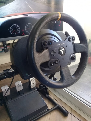 Volante Thrustmaster Leather Xbox/pc E Suporte (Usado)