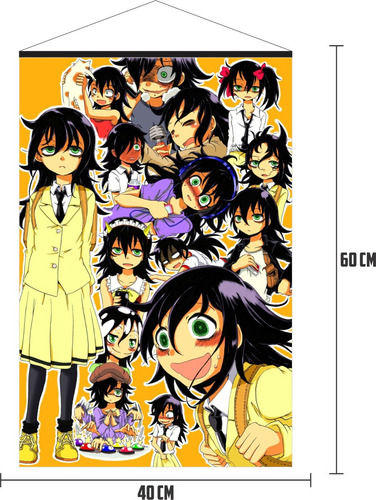 Poster Lona Wakamote 01 60x40cms Anime Tomoki Ki