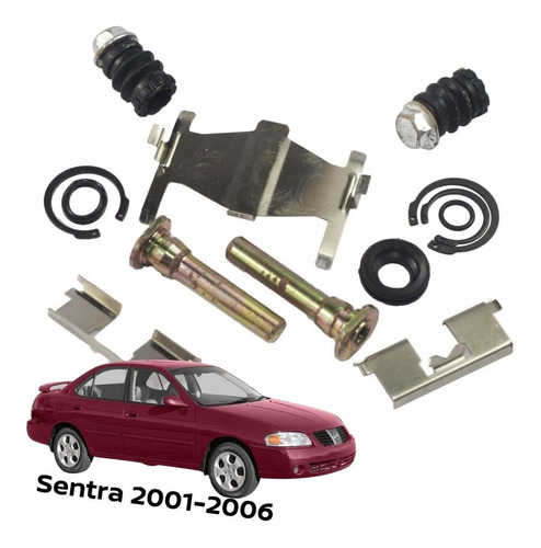 Pernos Y Seguros Caliper Rda Tras Der Sentra 2002