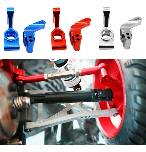 2 Soportes De Eje Trasero De Aluminio Para Traxxas Slash 2wd
